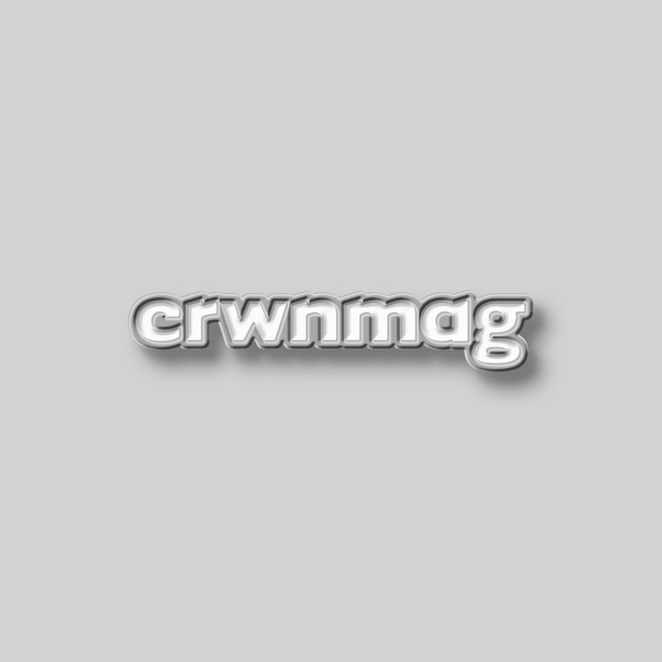 CRWNMAG Logo Pin