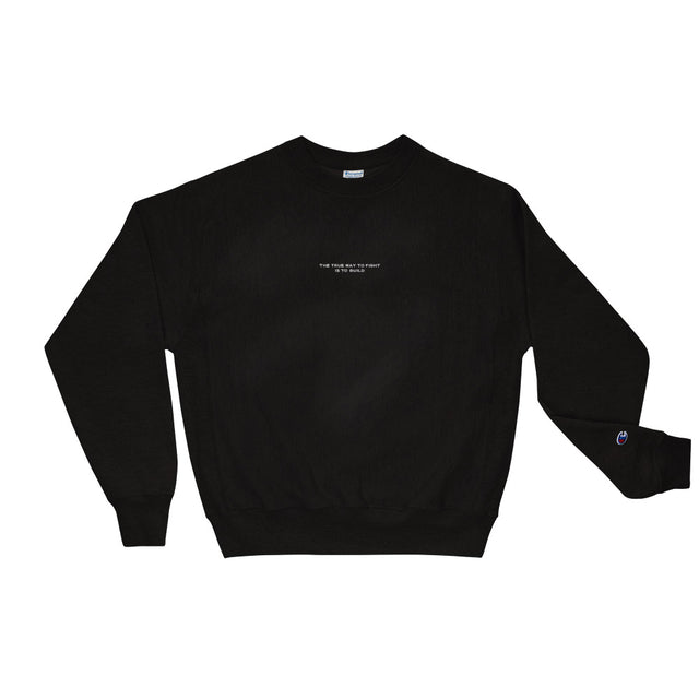 Champions Build to Fight Crewneck
