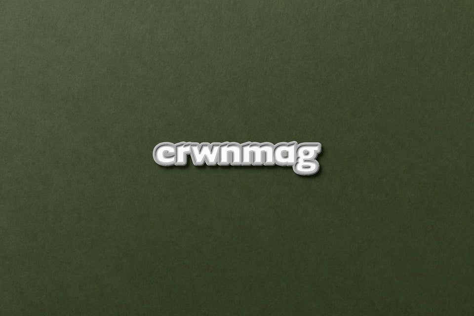 CRWNMAG Logo Pin